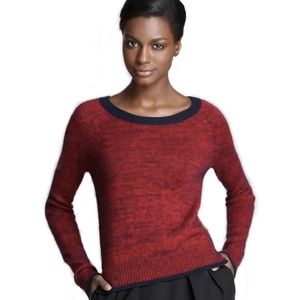 Theory Abner B soft marl cashmere sweater